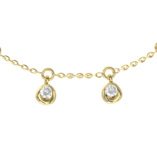 Ladies' Necklace Guess JUBB05186JWYGS Golden