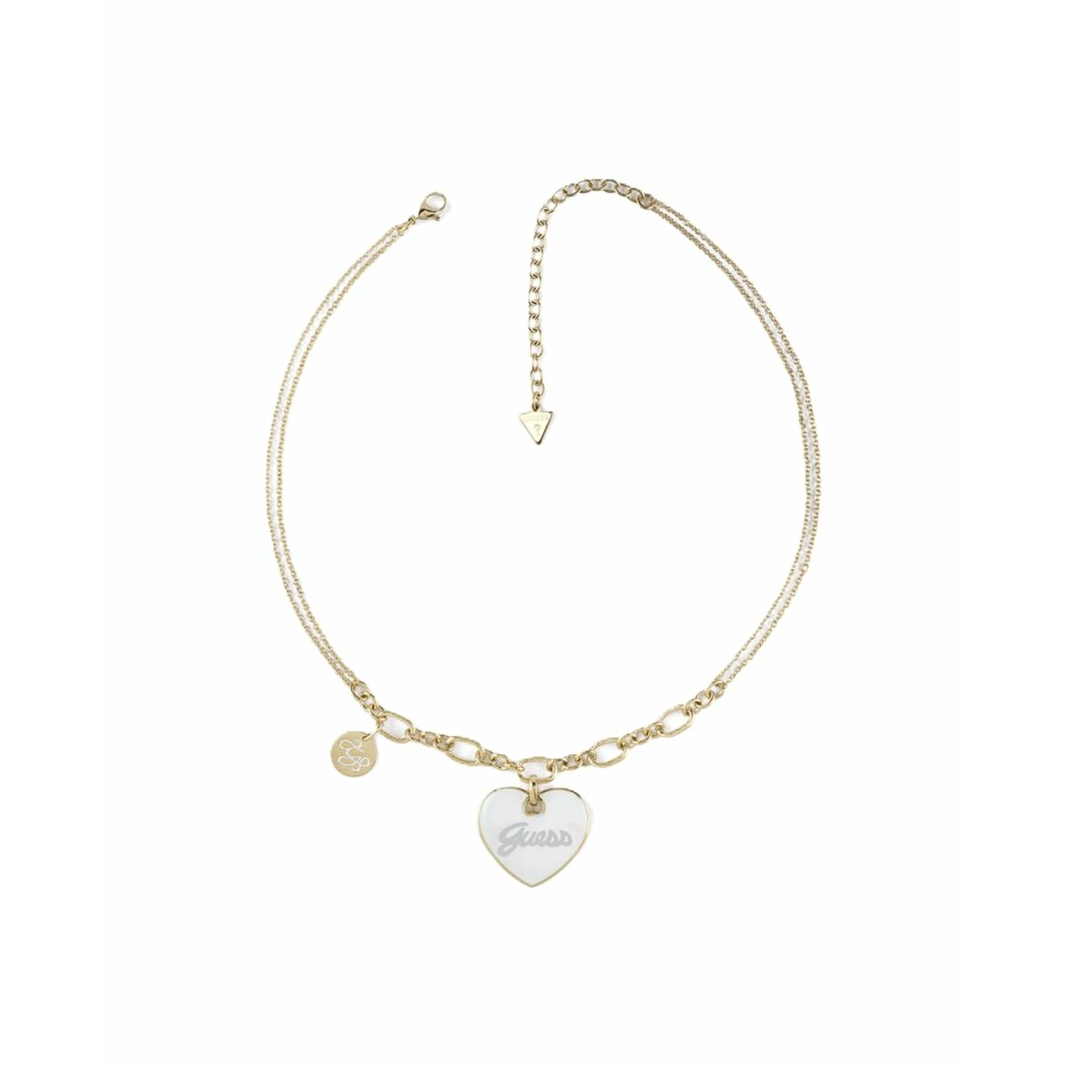 Ladies' Pendant Guess JUBN05148JWYGWHT-U 22 cm Golden