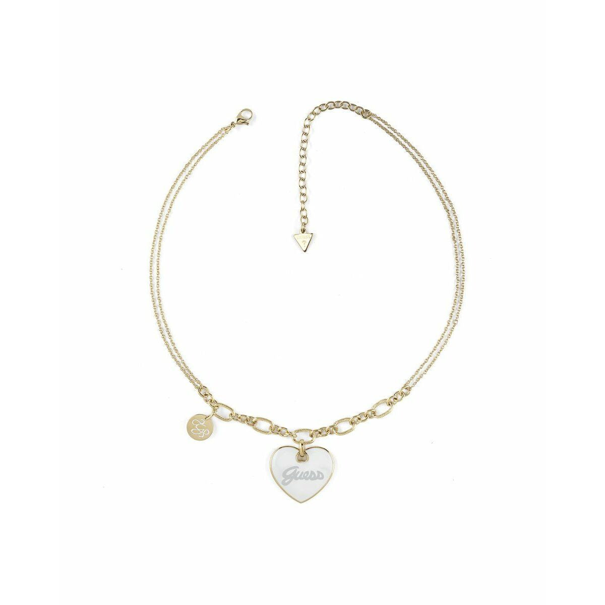 Ladies' Pendant Guess JUBN05148JWYGWHT-U 22 cm Golden