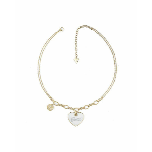 Ladies' Pendant Guess JUBN05148JWYGWHT-U 22 cm Golden