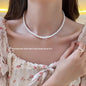Vintage Pearl Necklace Women's