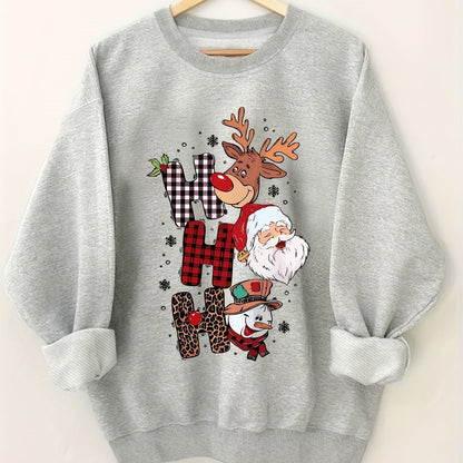 Christmas unisex Sweatshirt Plus Size Casuals