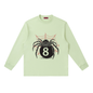 Crewneck Long-Sleeve T-Shirt | Spider Eight 280GSM