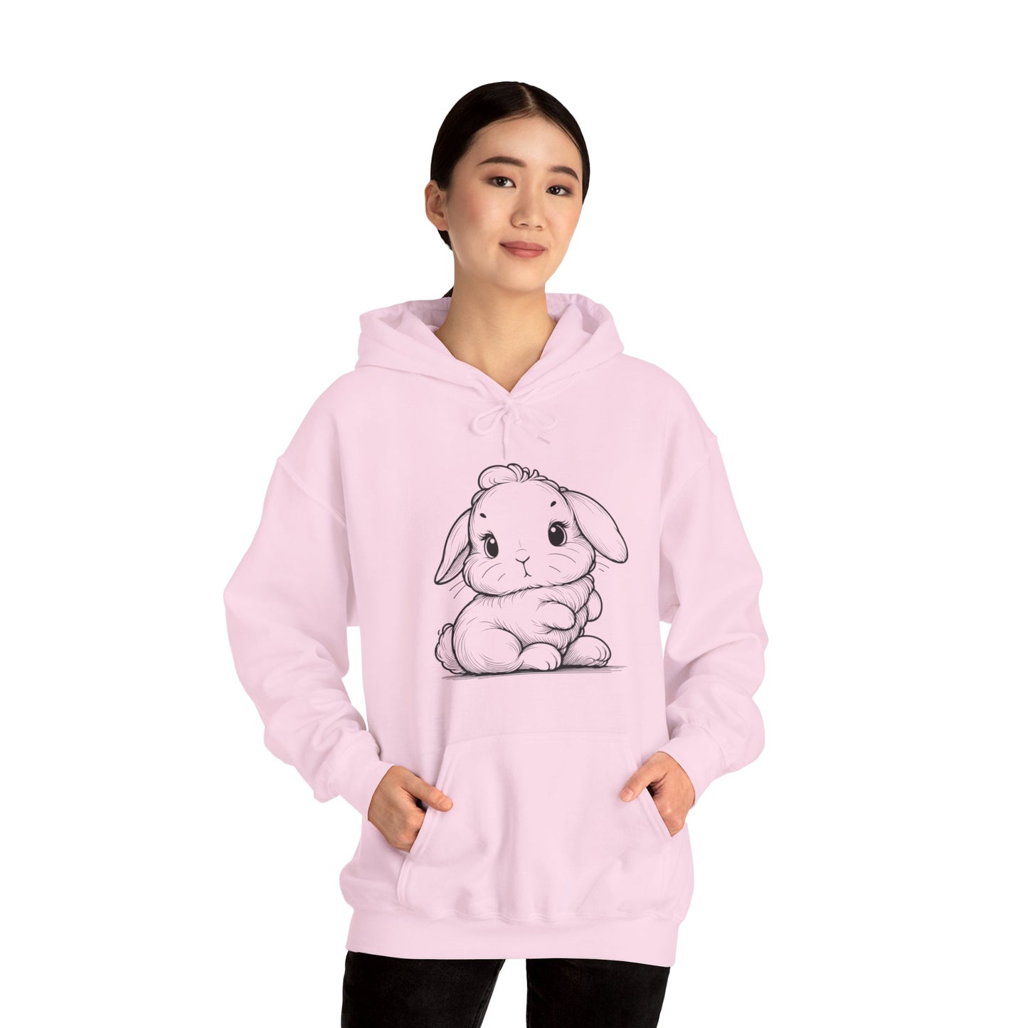 Bunny Unisex Heavy Blend Hooded Sweatshirt
