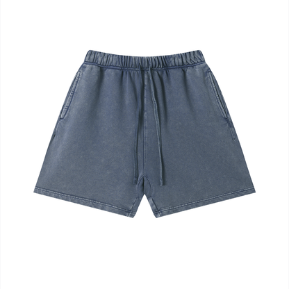 Unisex Vintage Wash Cotton Shorts