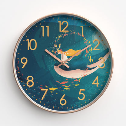 Modern Circular Quartz Wall Clock