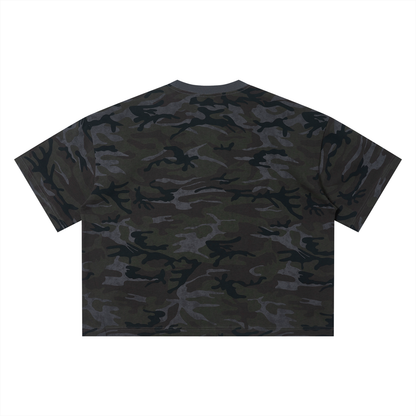 Waran Unisex Camo Boxy T-Shirt