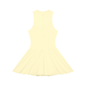 Women's Ruched Sleeveless Full-Zip Dress 220GSM