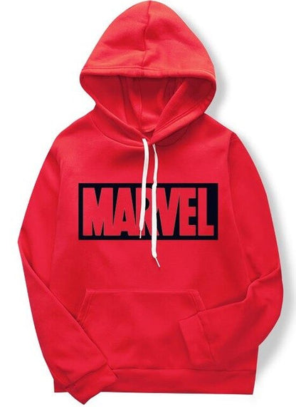 Marvel print hoodies