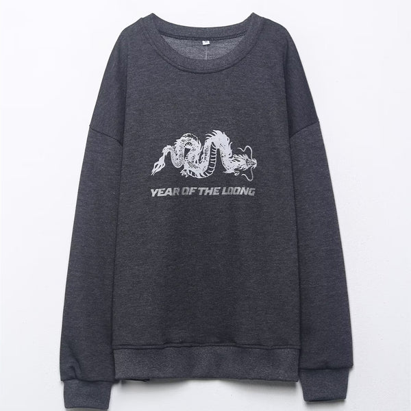 Animal print wash effect hoodie