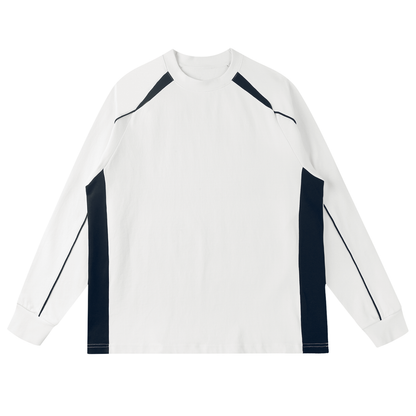 Waran Contrast Panel Raglan Sweatshirt 330GSM