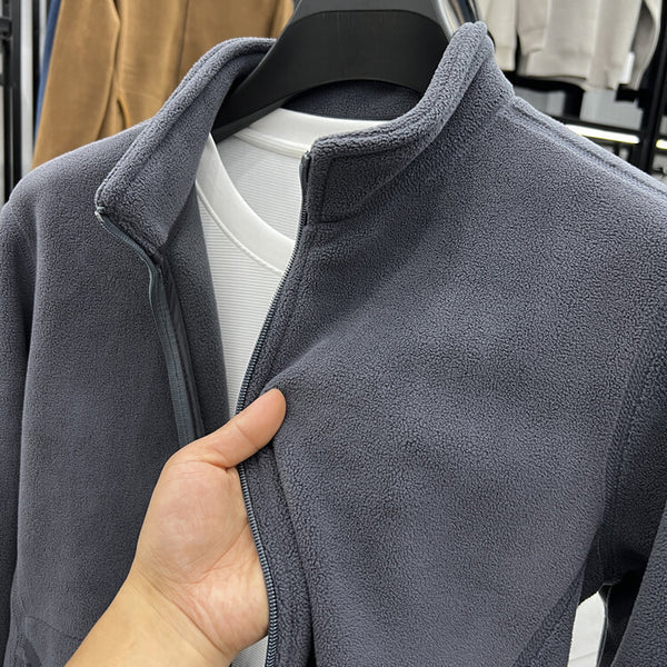 Men's Thermal Fleece Stand-Collar Coat