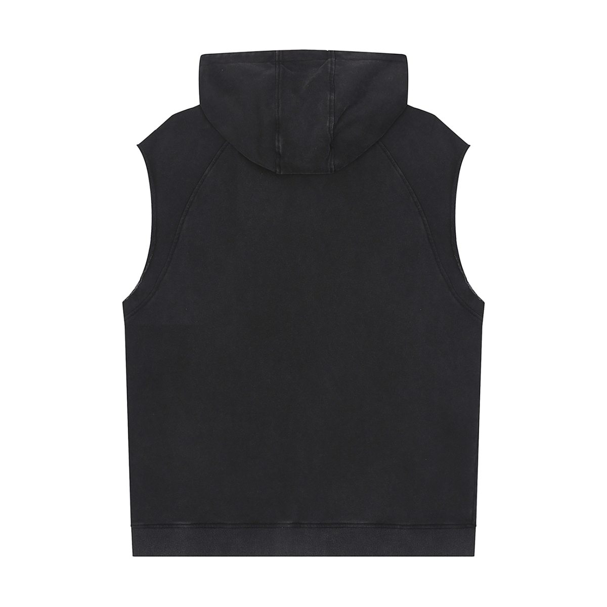 Waran Snow Washed Sleeveless Hoodie 320GSM