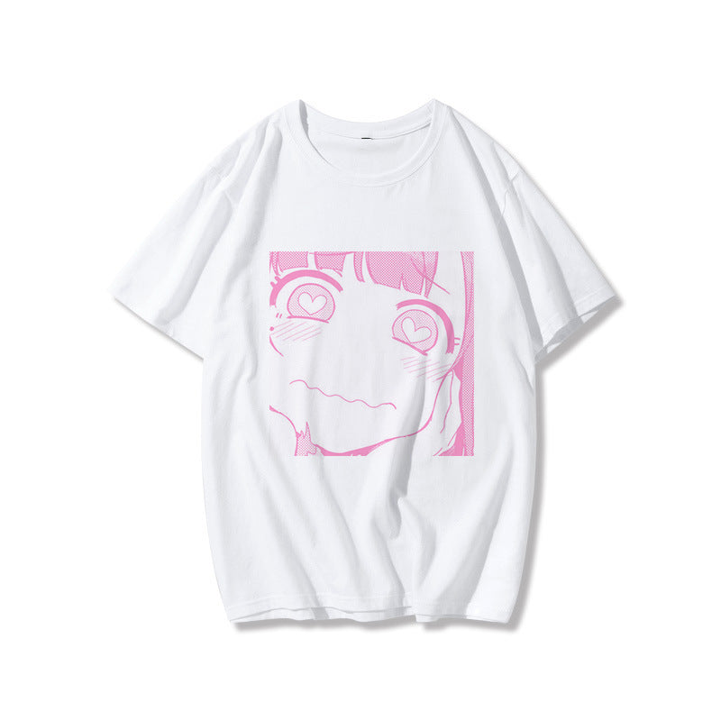 Cartoon fashion print T-shirt