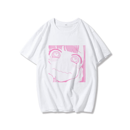 Cartoon fashion print T-shirt