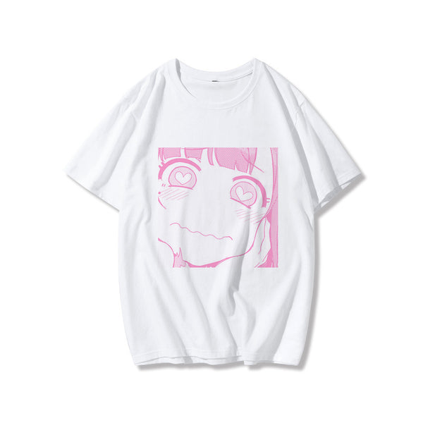Cartoon fashion print T-shirt