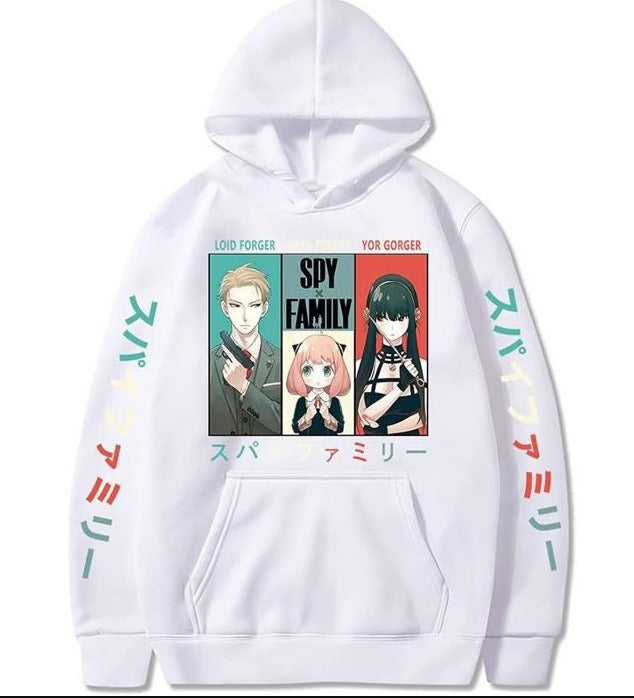Blade Flame Pillar casual pullover hoodie