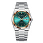 RUOLINDO Stainless Steel Luminous Men's Watch