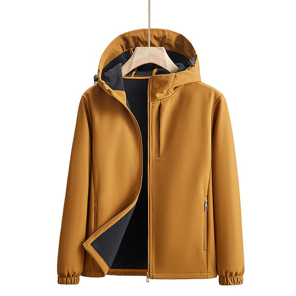 Veste shell d'extérieur pour homme