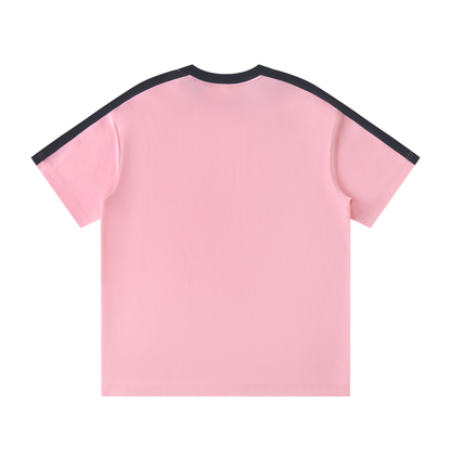 Waran Unisex Colorblock Striped T-Shirt