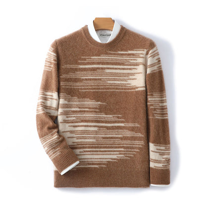 Mens Cashmere Sweater Pure Wool