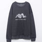 Animal print wash effect hoodie