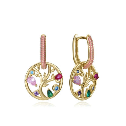 Ladies' Earrings Viceroy 15125E100-39 Golden