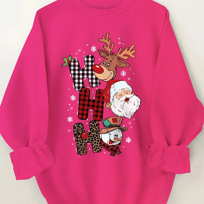 Christmas unisex Sweatshirt Plus Size Casuals