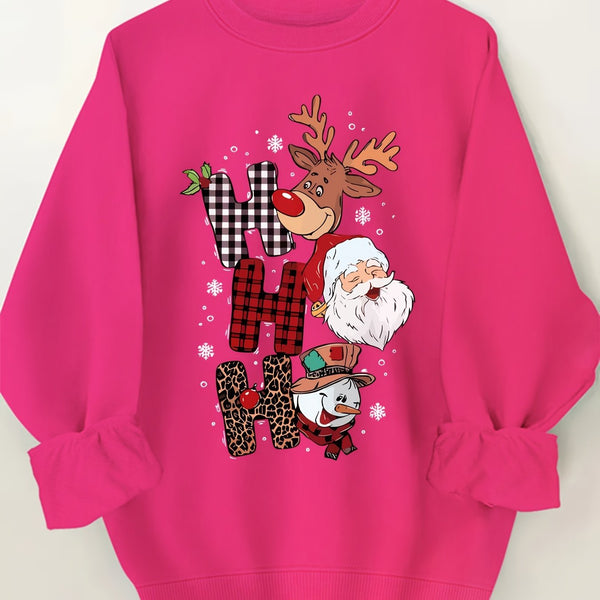 Christmas unisex Sweatshirt Plus Size Casuals