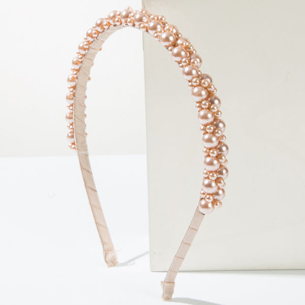 Hand Winding Pearl Headband