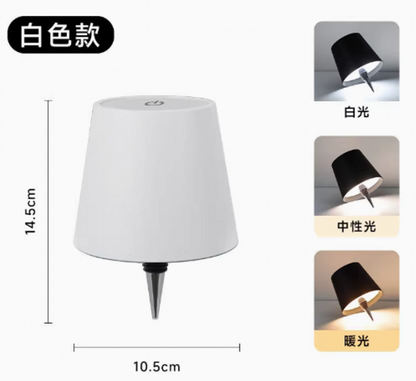 LED Creative Wine Bottle Light for Bar: Movable, Rechargeable, RGB Dimmable Decorative Bottle Lamp