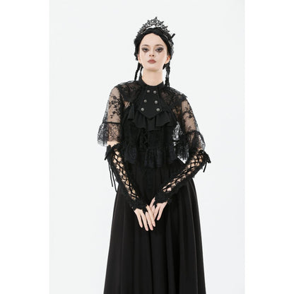 Capelet dentelle à volants Bellatrix Dark in Love