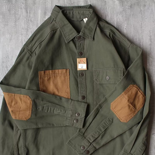 Linen Long Sleeve Retro coat Shirt