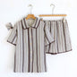 Comfortable Short-sleeve Sleepwear That Can Also Be Worn As Loungewear Set