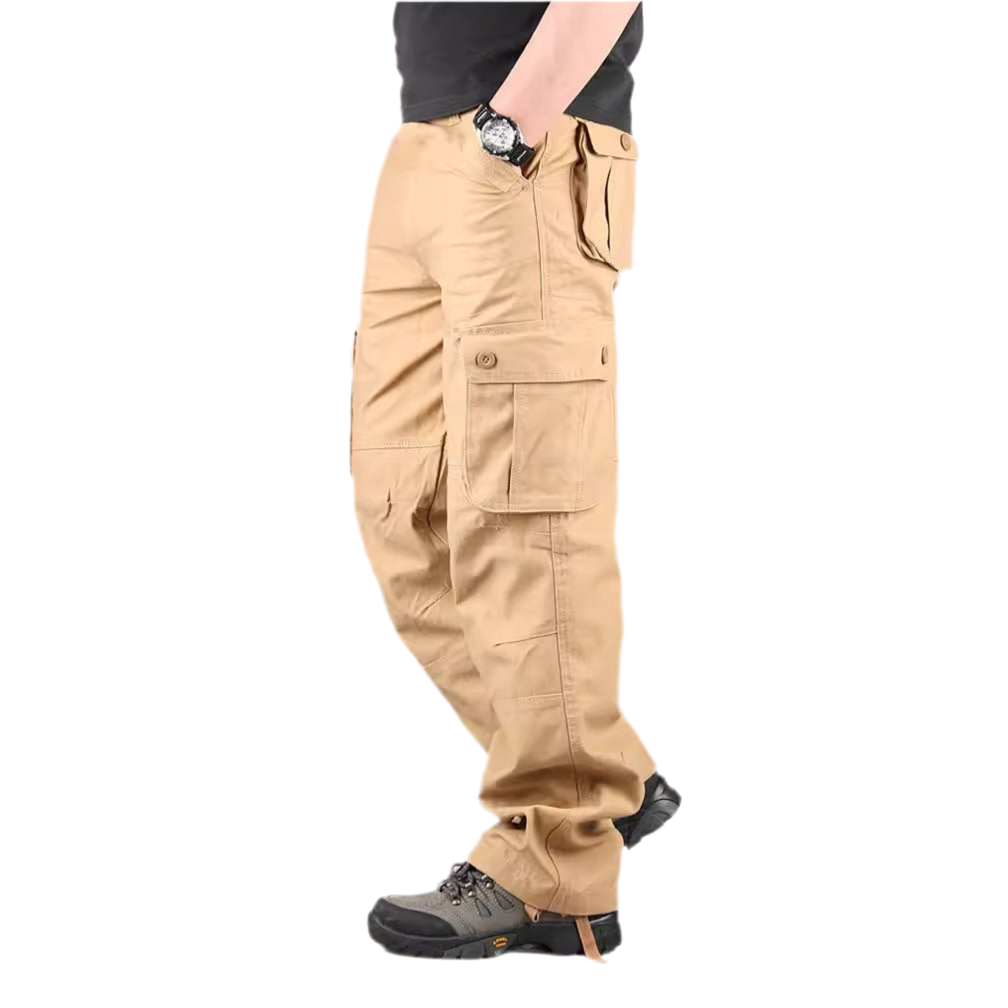 Multi-pocket Men's Casual Loose Labor Protection Pants