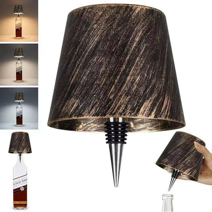 LED Creative Wine Bottle Light for Bar: Movable, Rechargeable, RGB Dimmable Decorative Bottle Lamp