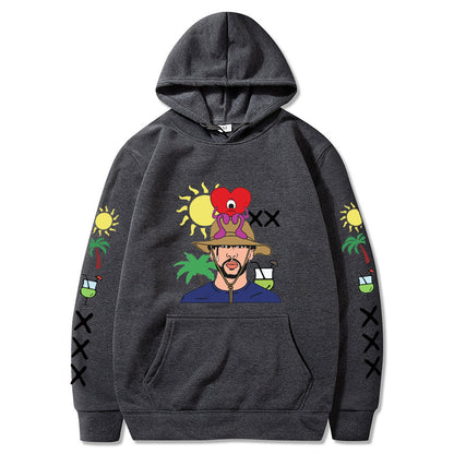 Womens un verano sin ti around body bunny hoodie