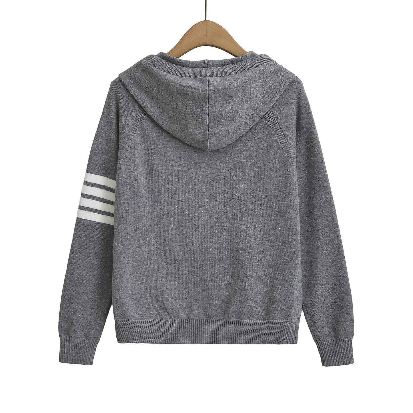 Colour Block Zip Hoodie