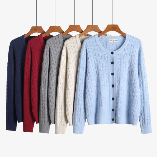 Womens Knit Cardigan Sweater Coat