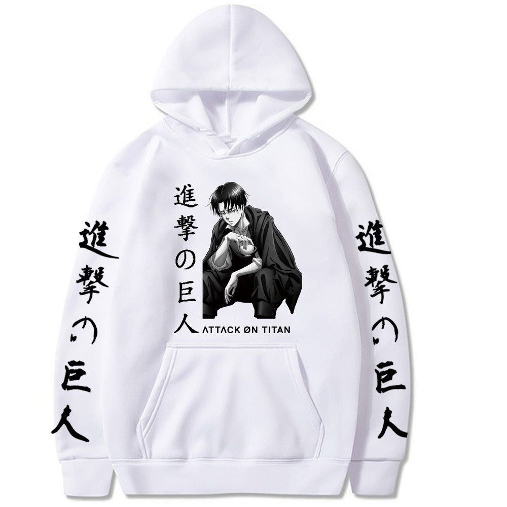Attack on Titan Printed Hooded Sweatshirt for Mens