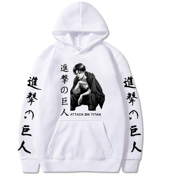 Attack on Titan Printed Hooded Sweatshirt for Mens