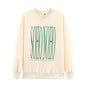 Spring versatile printed hoodie