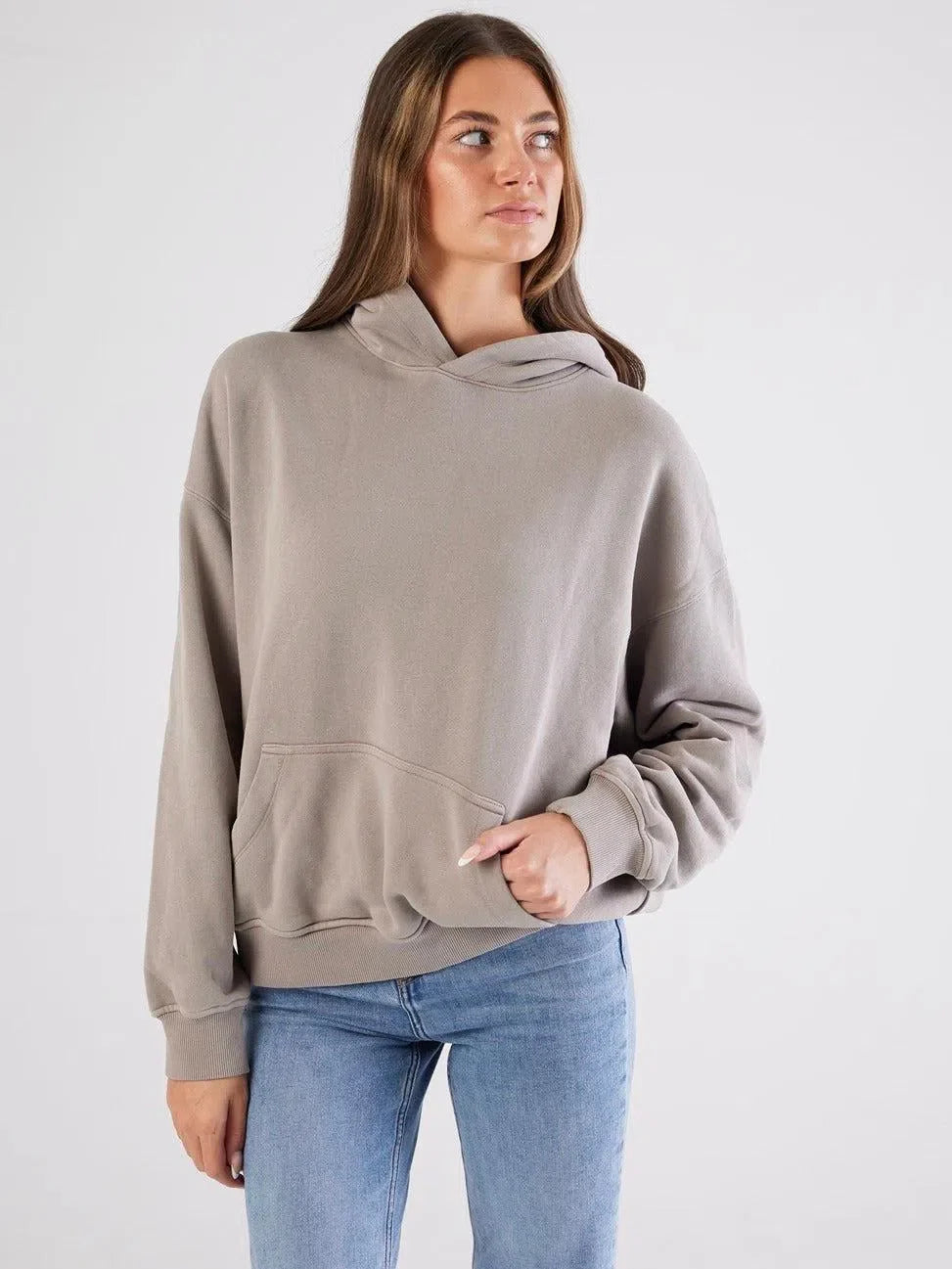 Positano Heavyweight Hoodie Beige