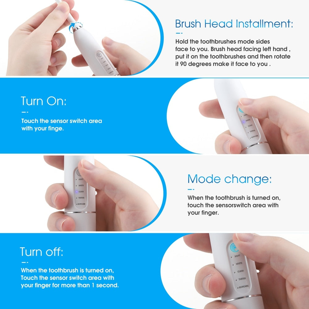 Electric Dental Calculus Remover & Teeth Whitener