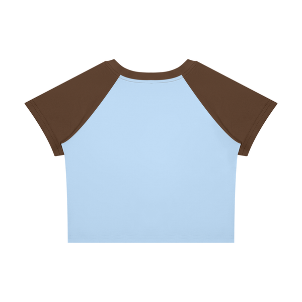 Women’s Raglan Color Block Baby T-Shirt