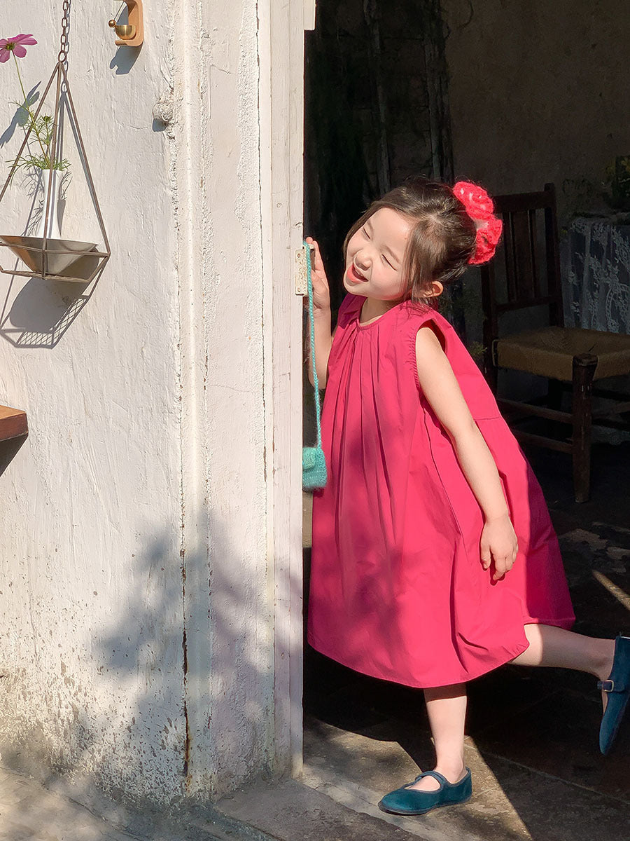 Children's Round Sleeveless Shirt