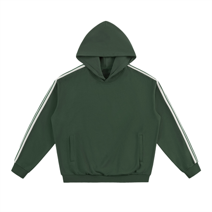 Waran Side Stripe Drop-Shoulder Hoodie