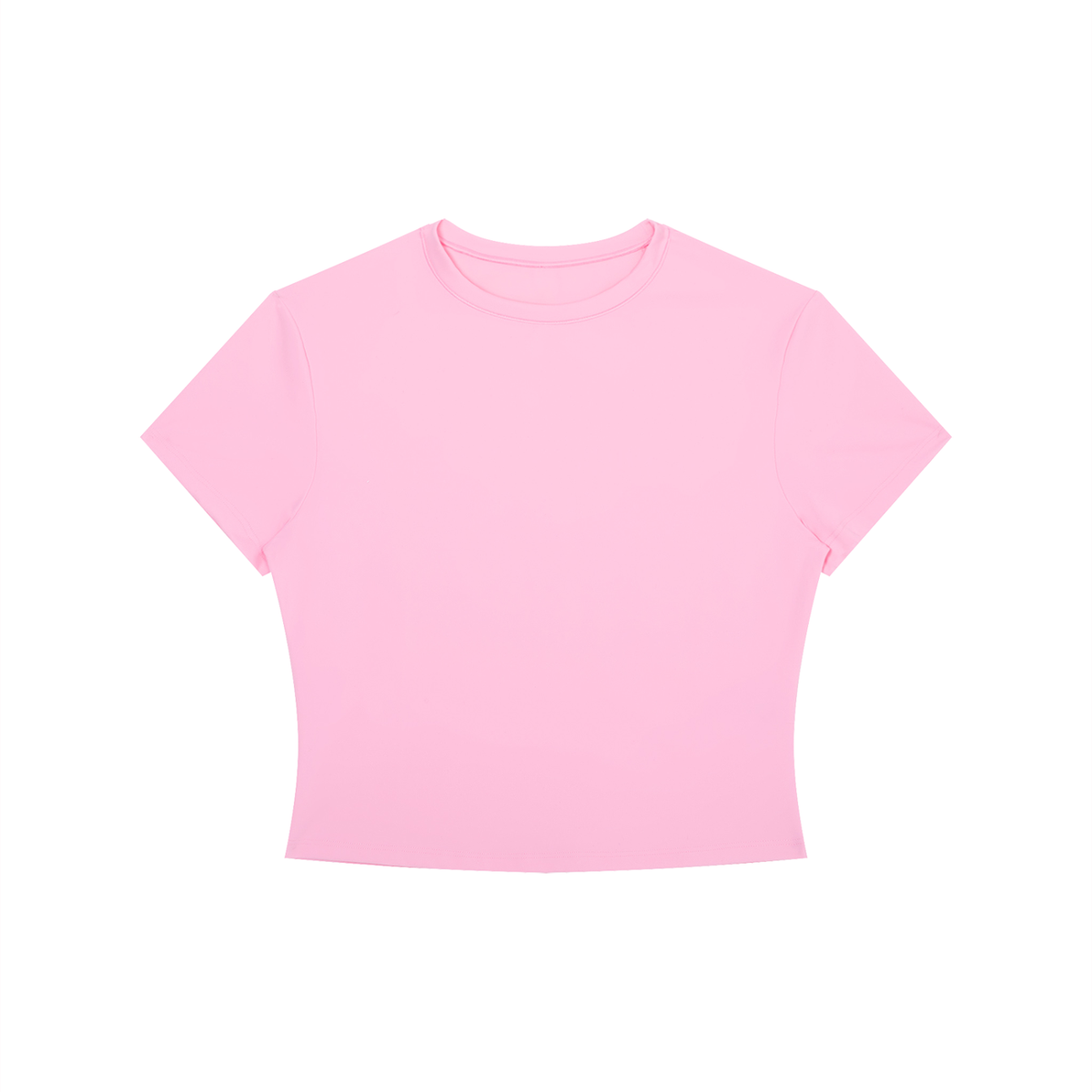 Women's Crewneck Crop T-Shirt