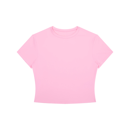 Women's Crewneck Crop T-Shirt