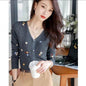 Womens Embroidered Pullover Long Sleeve Sweater